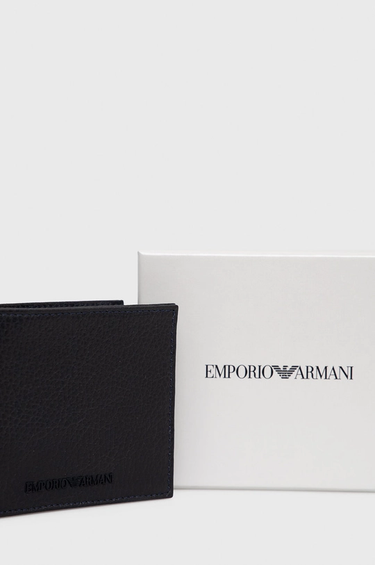 Шкіряний гаманець Emporio Armani Чоловічий