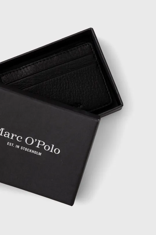 μαύρο Δερμάτινη θήκη για κάρτες Marc O'Polo