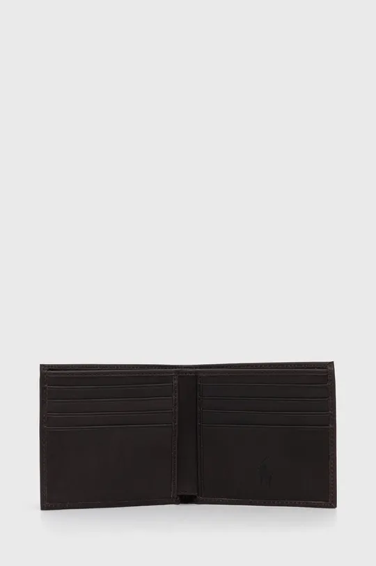 Kožená peňaženka Polo Ralph Lauren  100% Prírodná koža