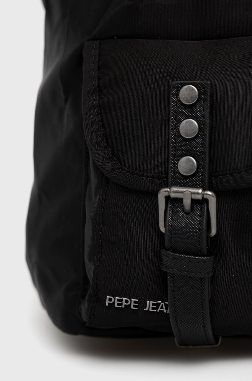 Pepe Jeans Plecak GRACE BACKPACK damski kolor czarny mały gładki