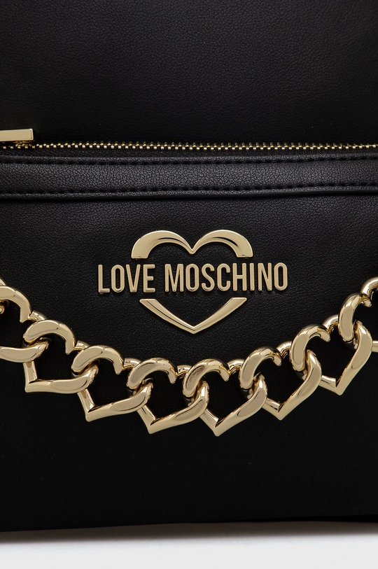 fekete Love Moschino hátizsák