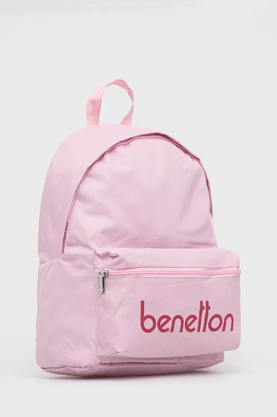Дитячий рюкзак United Colors of Benetton рожевий