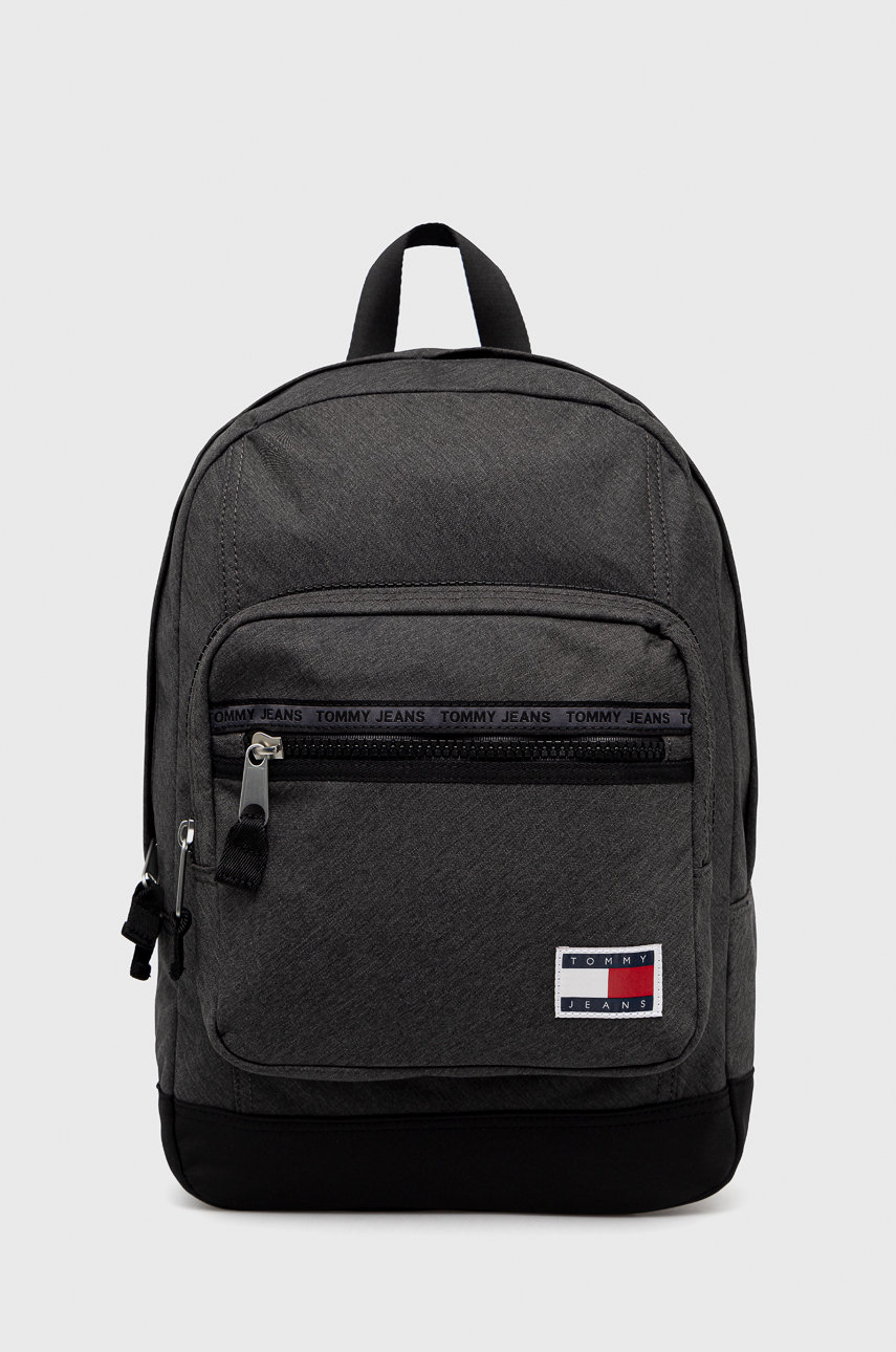 Рюкзак Tommy Jeans мужской цвет серый большой гладкий | ANSWEAR.ua