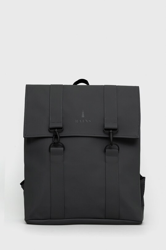 Rains Plecak 1213 Msn Bag kolor szary duży gładki