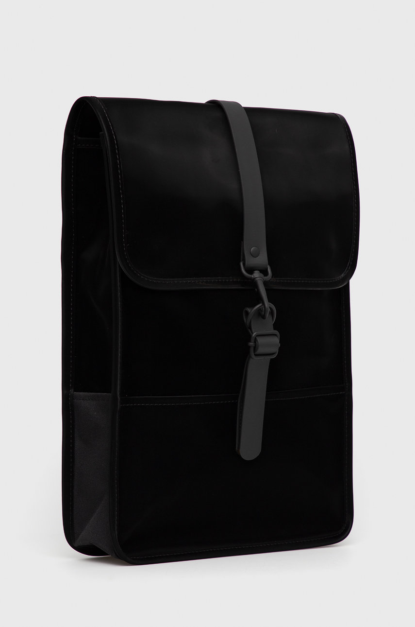 Rains Plecak 1280 Backpack Mini, kolor czarny duży gładki