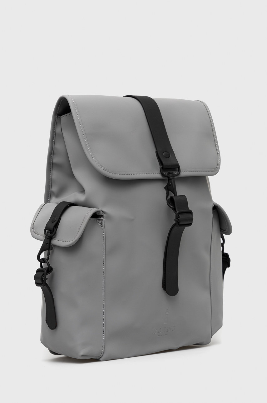 Rains Plecak 1363 Rucksack Large kolor szary duży gładki