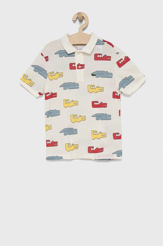 Lacoste Polo bawełniane dziecięce PJ7805 wzorzysty | Answear.com