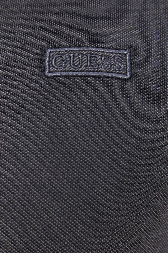Polo tričko Guess sivá