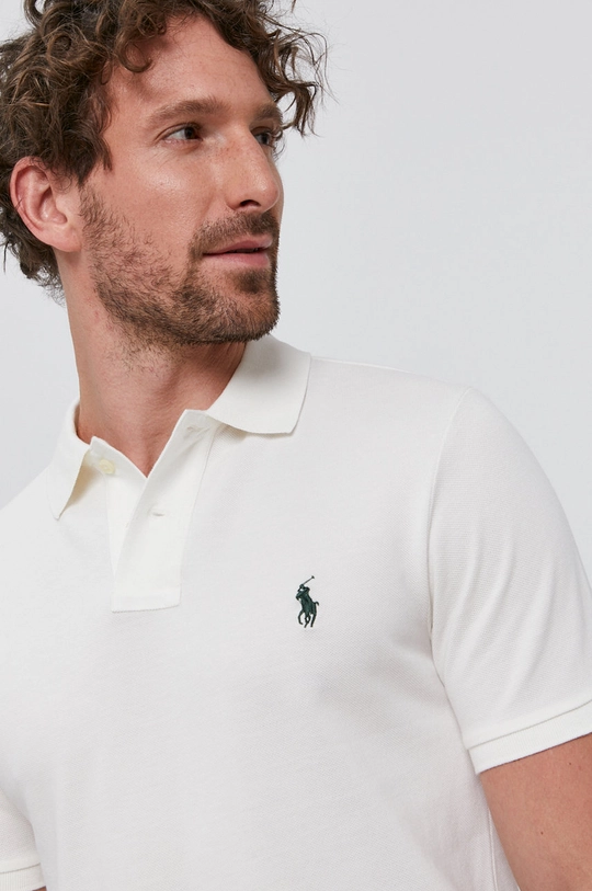 biały Polo Ralph Lauren Polo 710536856180 Męski