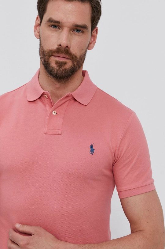 ružová Polo tričko Polo Ralph Lauren