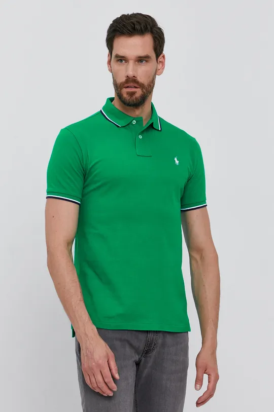 zelená Polo tričko Polo Ralph Lauren Pánsky