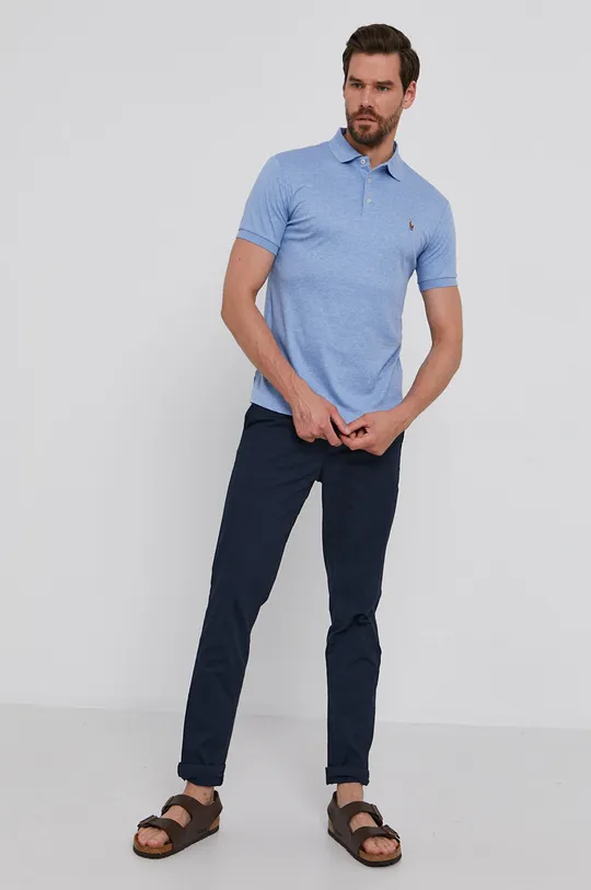 Polo tričko Polo Ralph Lauren modrá
