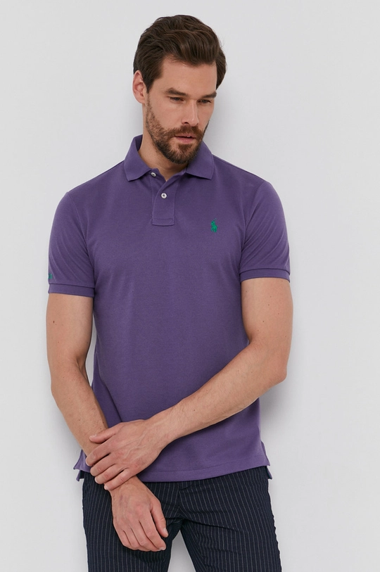 fioletowy Polo Ralph Lauren Polo 710804077022