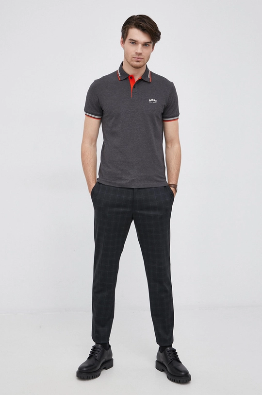 Boss Polo Athleisure 50412675 szary