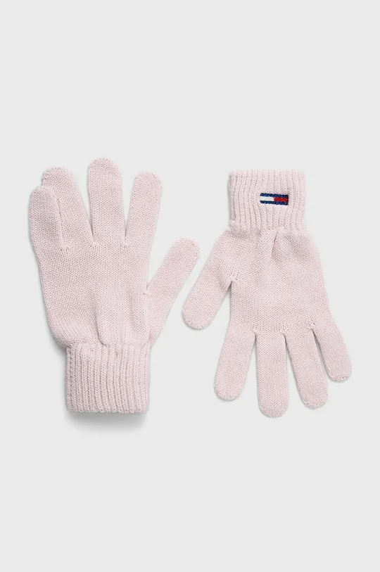 ροζ Γάντια Tommy Jeans Γυναικεία