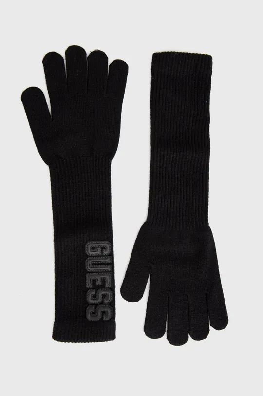 μαύρο Γάντια Guess Γυναικεία