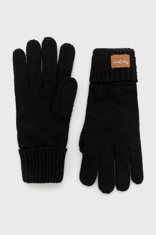 μαύρο Γάντια Pepe Jeans ALISSA GLOVES Γυναικεία