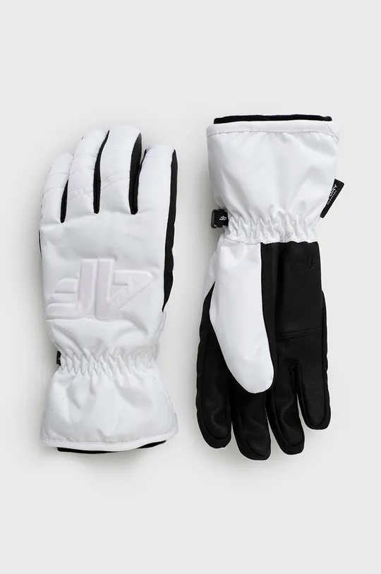 biały 4F Rękawiczki Damski