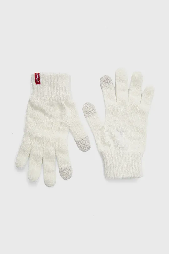 λευκό Γάντια Levi's Γυναικεία