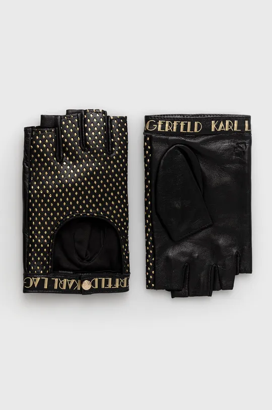 crna Dječje rukavice bez prstiju Karl Lagerfeld Ženski