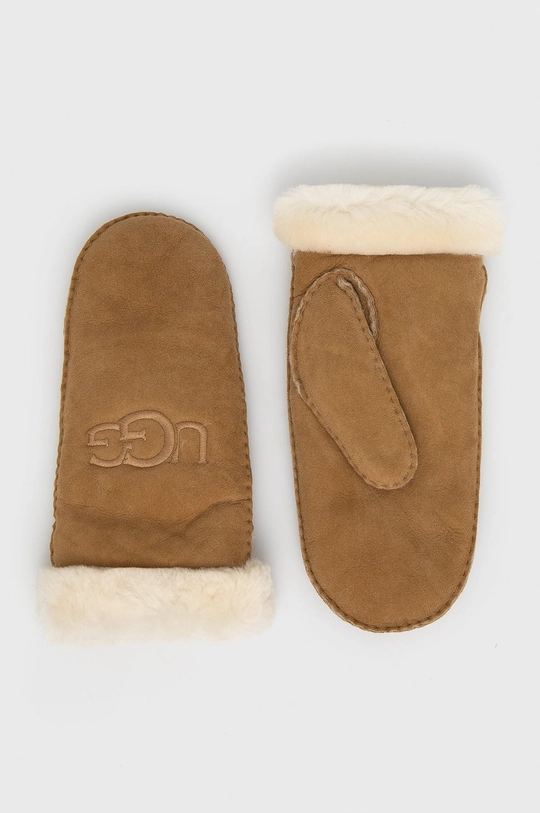 brown UGG suede gloves Women’s