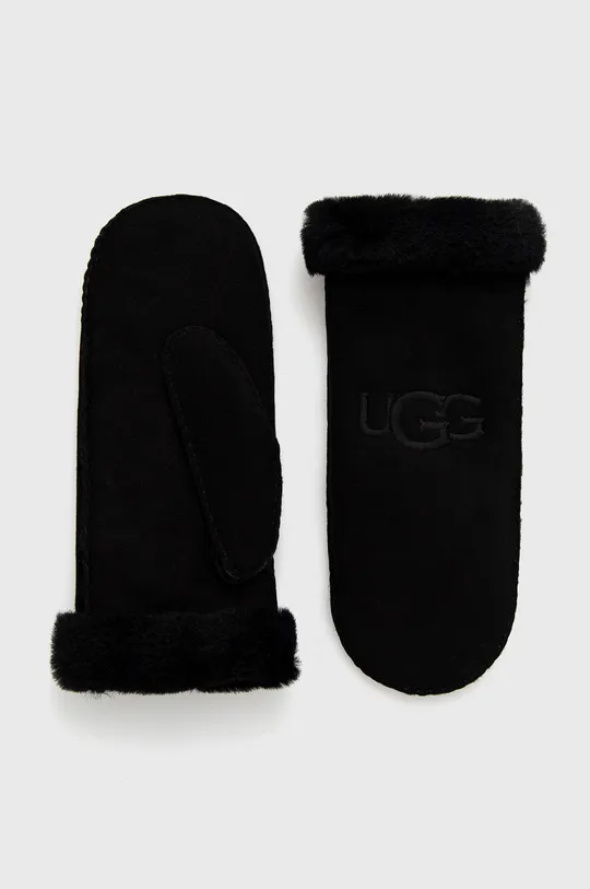 чорний Замшеві рукавички UGG Жіночий
