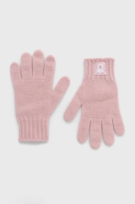 рожевий Дитячі рукавички United Colors of Benetton Дитячий