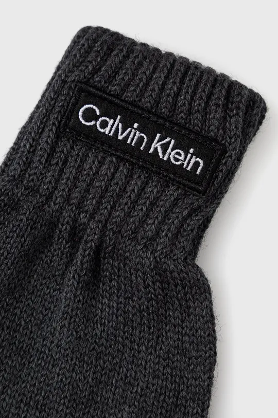 Rukavice Calvin Klein siva