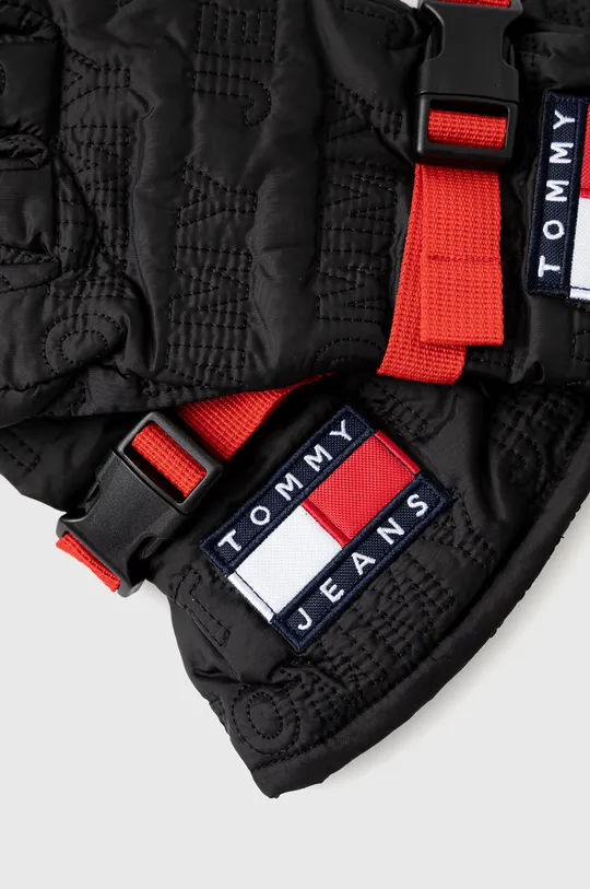 Γάντια Tommy Jeans μαύρο