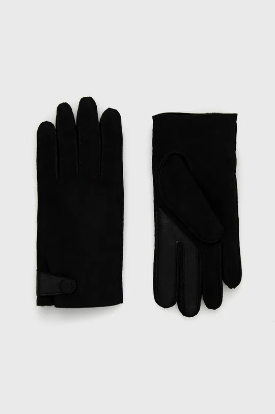 чёрный Замшевые перчатки UGG Мужской