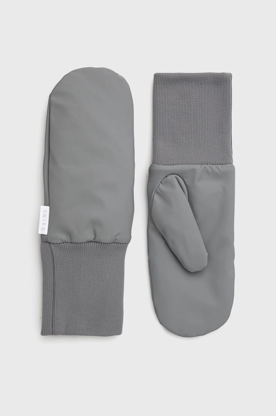 szary Rains Rękawiczki 1670 Mittens Padded Unisex