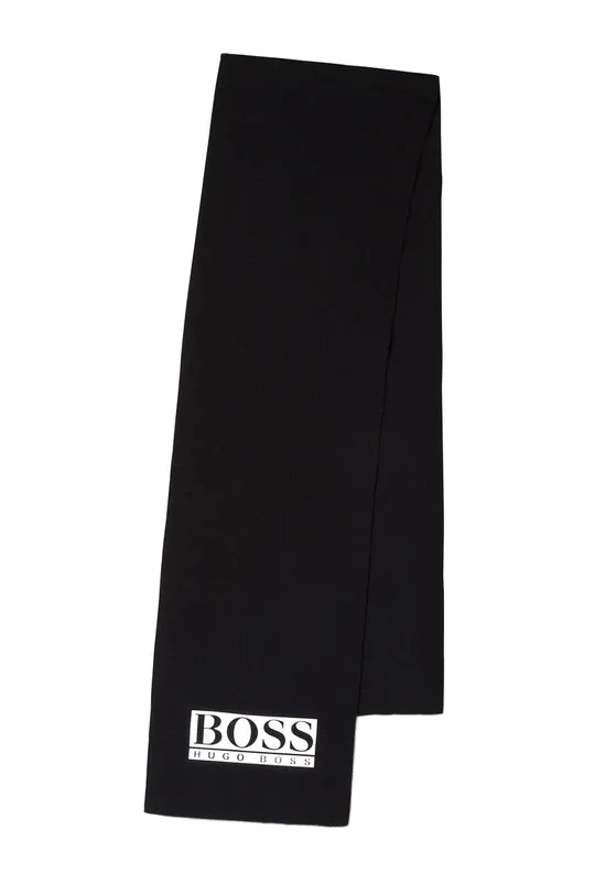 чёрный Детский шарф Boss Для мальчиков