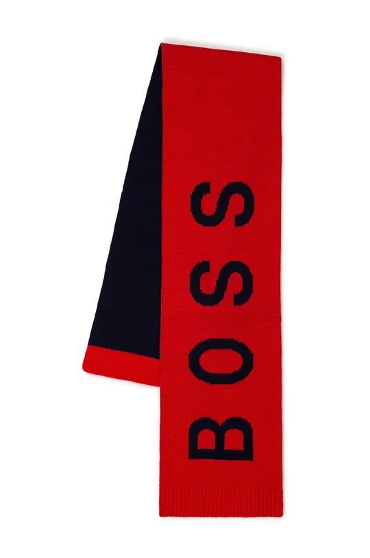 Дитячий шарф Boss червоний