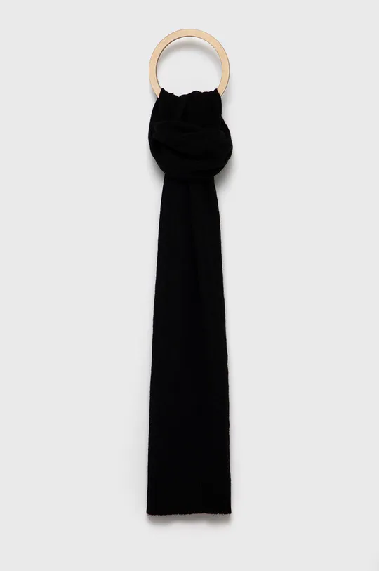 чорний Вовняний шарф Polo Ralph Lauren Жіночий