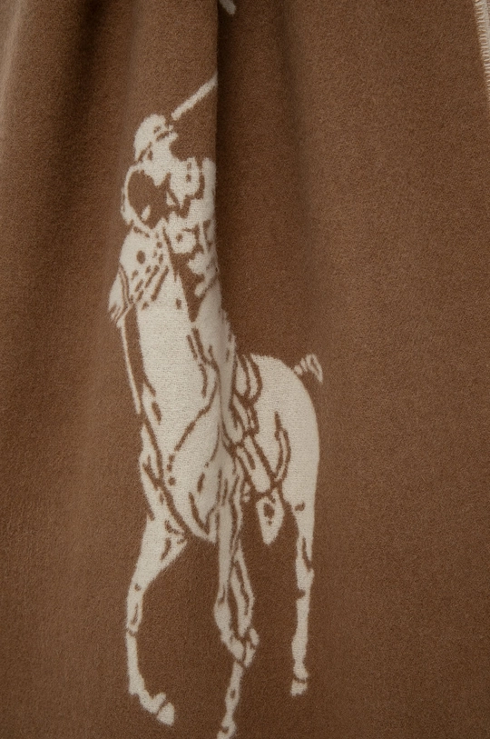 Μάλλινο κασκόλ Polo Ralph Lauren  20% Νάιλον, 80% Μαλλί