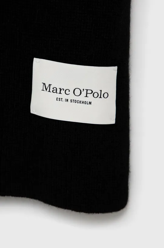 Vlnený šál Marc O'Polo čierna