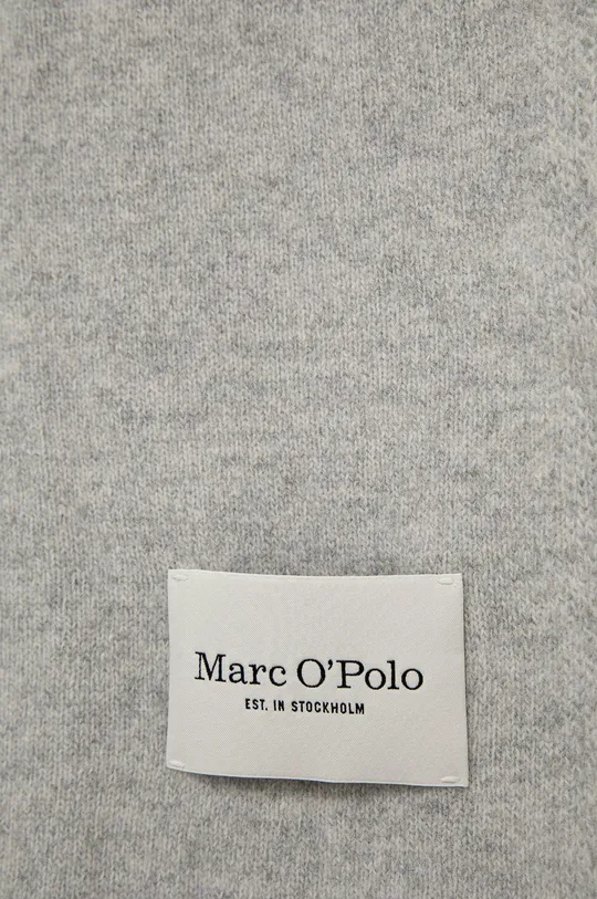 Marc O'Polo Szalik wełniany szary