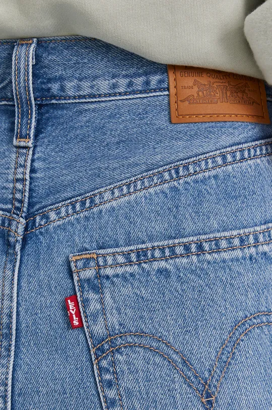 niebieski Levi's Spódnica jeansowa