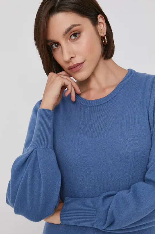 niebieski Sisley Sweter