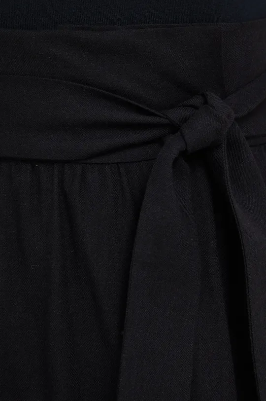 μαύρο Φούστα από μείγμα μαλλιού Sisley