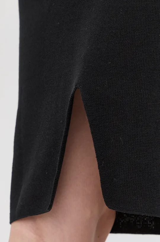 μαύρο Βαμβακερή φούστα Stefanel
