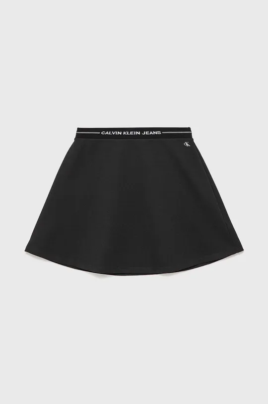 czarny Calvin Klein Jeans Spódnica dziecięca IG0IG01051.4890 Dziewczęcy