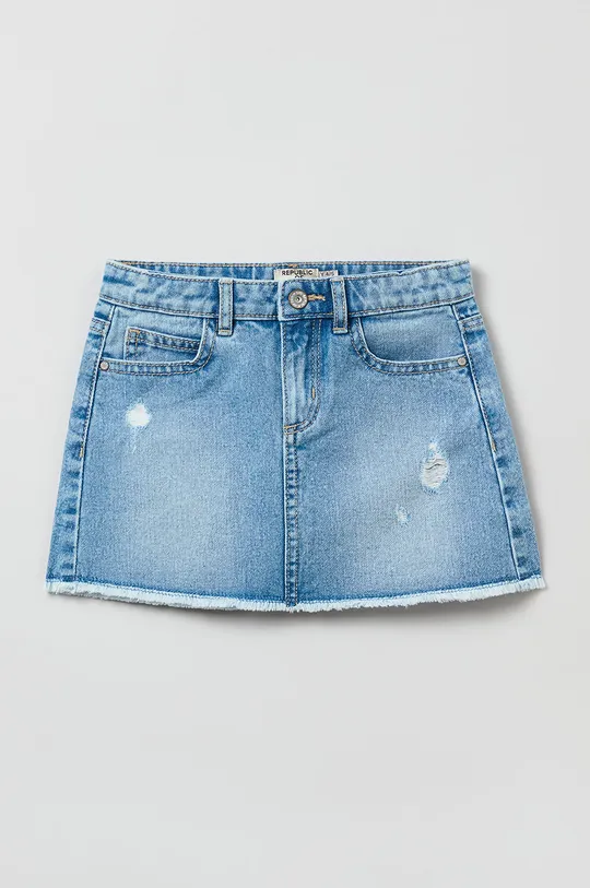 niebieski OVS Spódnica jeansowa dziecięca Dziewczęcy