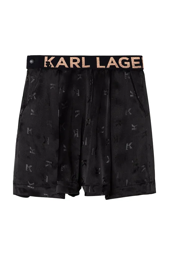 czarny Karl Lagerfeld Spódnica dziecięca Z13075.126.150 Dziewczęcy