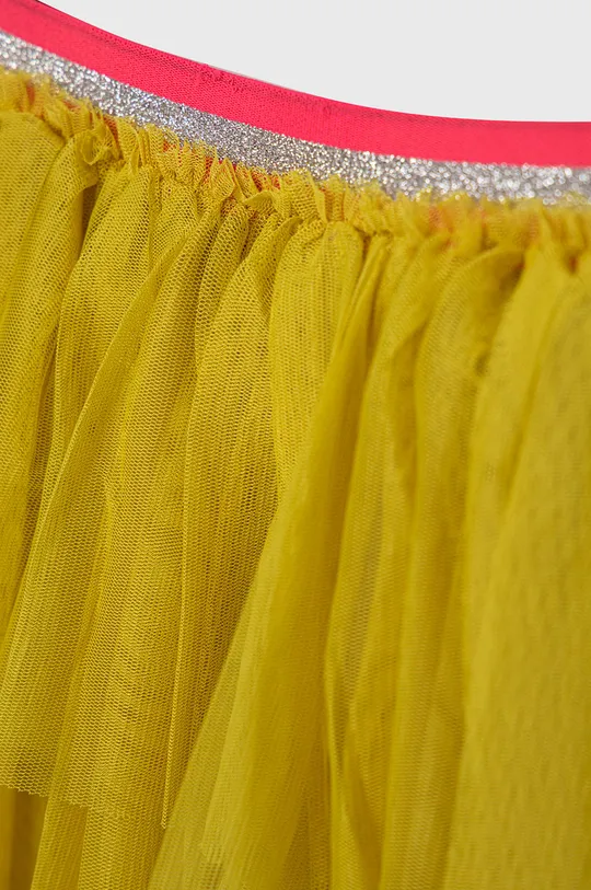Dievčenská sukňa United Colors of Benetton žltá