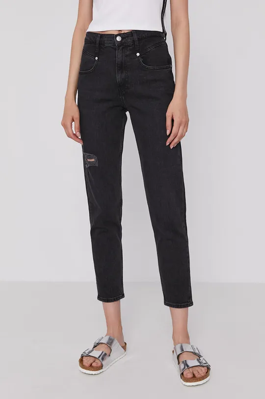 czarny Calvin Klein Jeans Jeansy J20J216487.4890 Damski