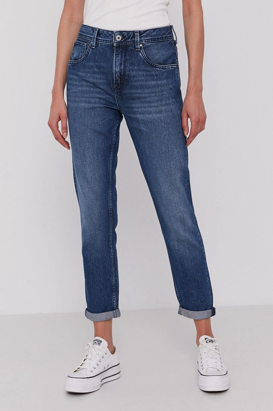 granatowy Pepe Jeans Jeansy Damski