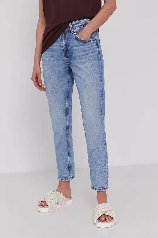 niebieski Pepe Jeans Jeansy Damski