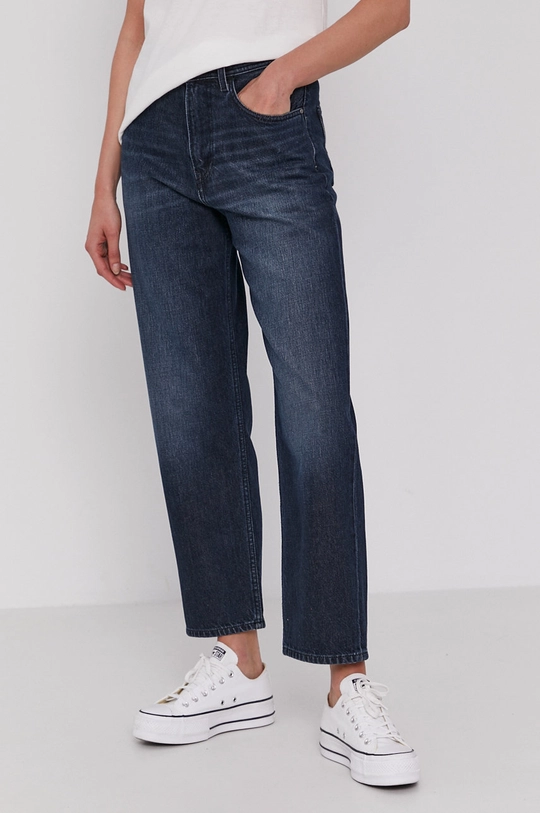 granatowy Pepe Jeans Jeansy Damski