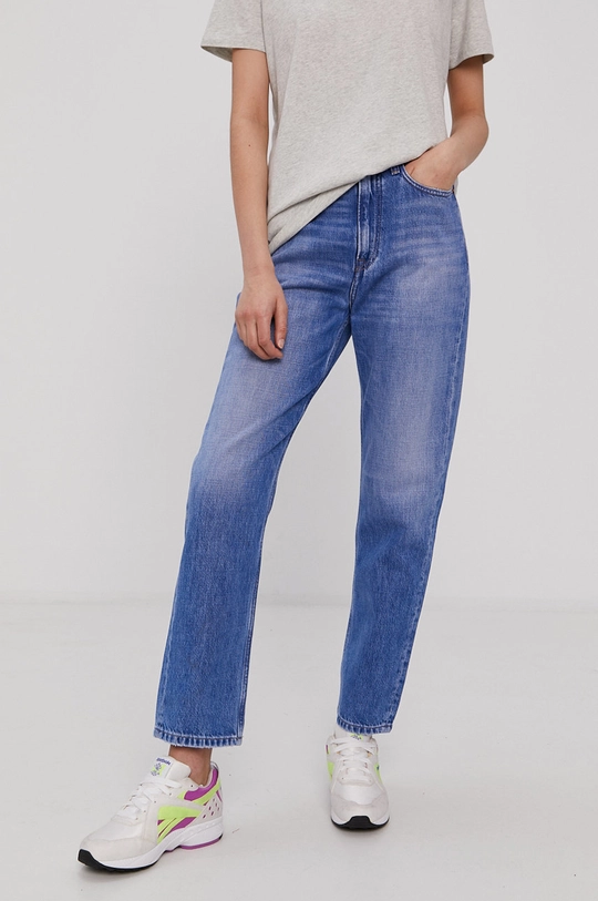 niebieski Tommy Jeans Jeansy DW0DW10313.4890 Damski